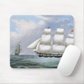 ドイツ捕鯨船ダイアナ&アン1800年代 マウスパッド (マウス)