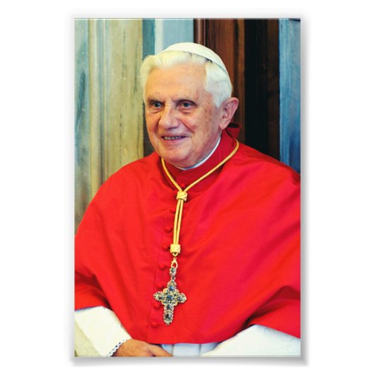 ドイツ教皇ベネディクト フォトプリント (正面)