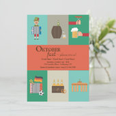 ドイツ文化オクトーバーフェストの招待状 招待状 (スタンド正面)