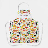 ドイツ料理レストランシェフオーマズキッチンカスタム エプロン (正面)