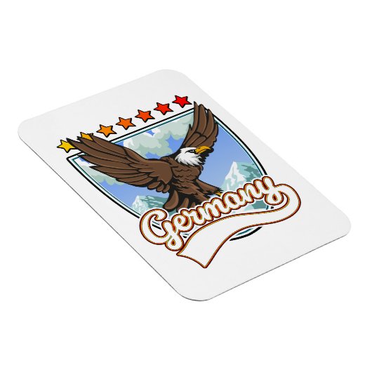 ドイツ旅行パッチ マグネット (右側)