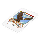 ドイツ旅行パッチ マグネット (左側)