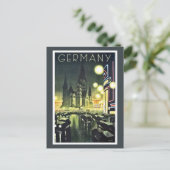 ドイツ旅行広告（ベルリン） ポストカード (スタンド正面)