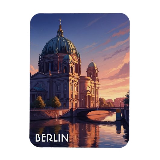 ドイツ旅行 ベルリン大聖堂 マグネット (縦)