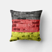 ドイツ旗のヴィンテージ クッション (裏面)