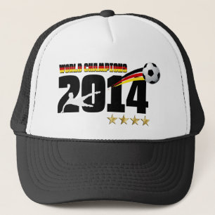 ドイツ旗の世界のチャンピオンの2014年のサッカー キャップ