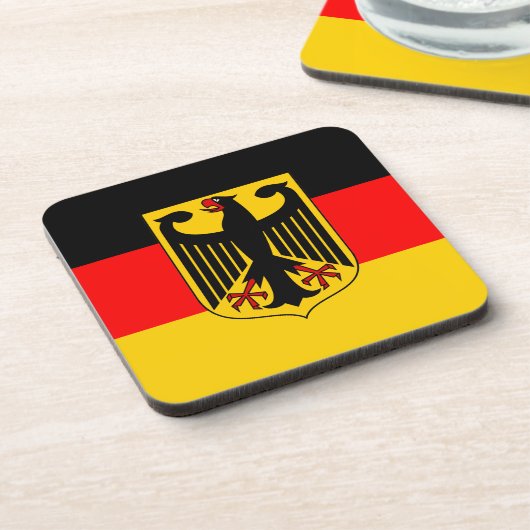 ドイツ旗 コースター (左側)