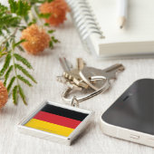 ドイツ明白な旗 キーホルダー (側面)
