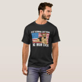 ドイツ最高のの羊飼い犬の母 Tシャツ (正面フル)