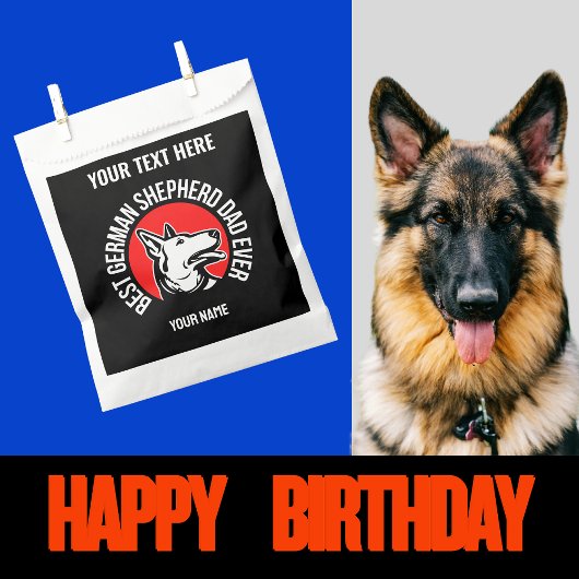 ドイツ最高のシェパードパパエバー フェイバーバッグ