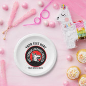 ドイツ最高のシェパードパパエバー ペーパープレート (パーティー)