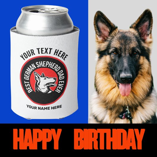 ドイツ最高のシェパードパパエバー 缶クーラー