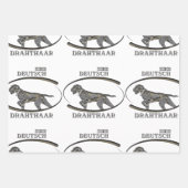 ドイツ最高のドラー ラッピングペーパーシート (正面)