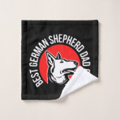 ドイツ最高のパパ バスタオルセット (ウォッシュタオル)