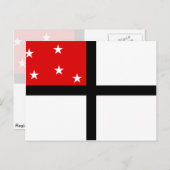 ドイツ東アフリカ会社、ドイツ国旗 ポストカード (正面/裏面)