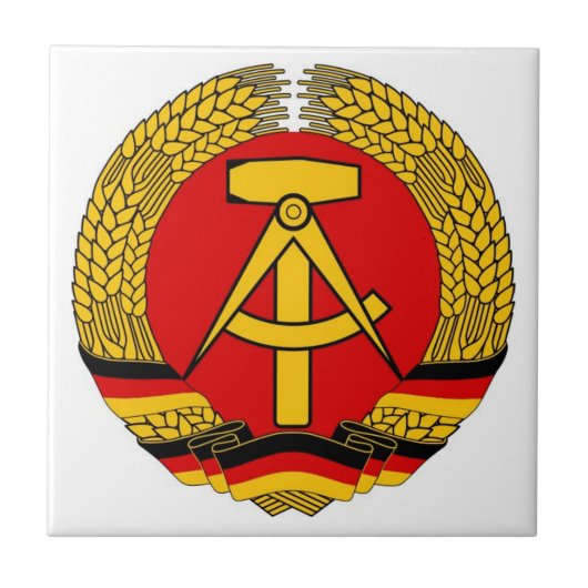 ドイツ東ドイツセラミックタイル タイル (正面)