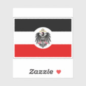 ドイツ植民地帝国(Reichskolonialflagge) シール (シート)