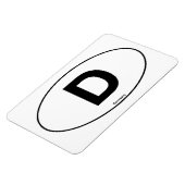 ドイツ楕円 マグネット (左側)