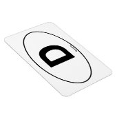 ドイツ楕円 マグネット (右側)