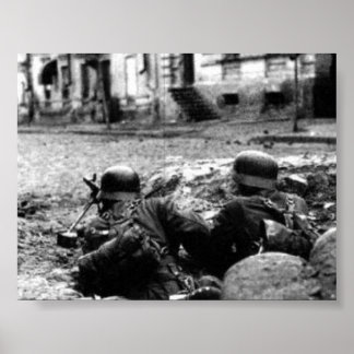 ドイツ機関銃の巣 ポスター