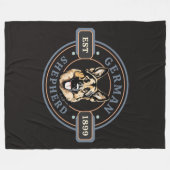 ドイツ毛布 フリースブランケット (正面(横))