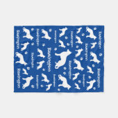 ドイツ毛布 | 忠実で愛情に満ちた贈り物 フリースブランケット (正面(横))