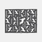 ドイツ毛布 | 忠実で愛情に満ちた贈り物 フリースブランケット (正面(横))