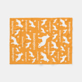 ドイツ毛布 | 忠実で愛情に満ちた贈り物 フリースブランケット (正面(横))