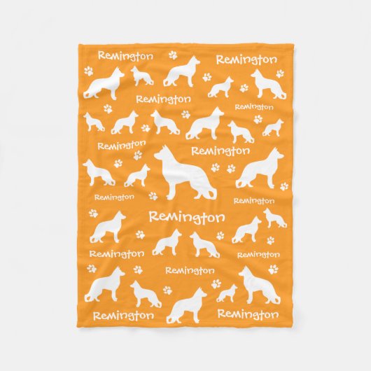 ドイツ毛布 | 忠実で愛情に満ちた贈り物 フリースブランケット (正面)