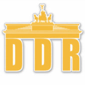 ドイツ民主共和国 シール (正面)