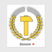 ドイツ民主共和国 シール (シート)