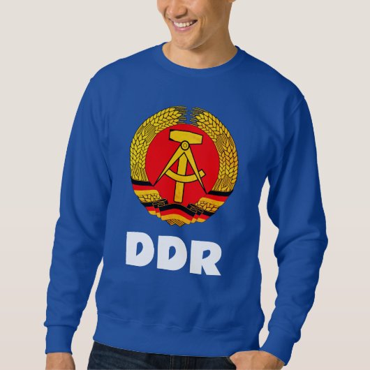 ドイツ民主共和国(DDR, GDR)東ドイツ スウェットシャツ (正面)