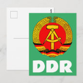 ドイツ民主共和国(DDR, GDR)東ドイツ ポストカード (正面/裏面)
