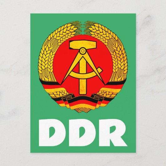 ドイツ民主共和国(DDR, GDR)東ドイツ ポストカード (正面)