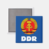 ドイツ民主共和国(DDR, GDR)東ドイツ マグネット (正面/裏面)