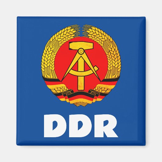 ドイツ民主共和国(DDR, GDR)東ドイツ マグネット (正面)
