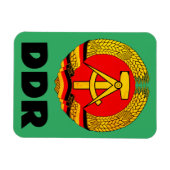 ドイツ民主共和国(DDR, GDR)東ドイツ マグネット (横)