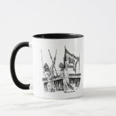 ドイツ水兵マグカップ マグカップ (左)