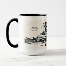 ドイツ海軍戦艦ドイッチュラントマグ マグカップ