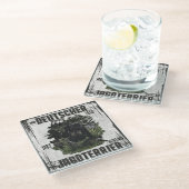 ドイツ狩りテリア（ジャグテリア） ガラスコースター (アングル)