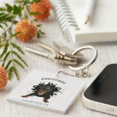 ドイツ狩りテリア（ジャグテリア） キーホルダー (正面右)