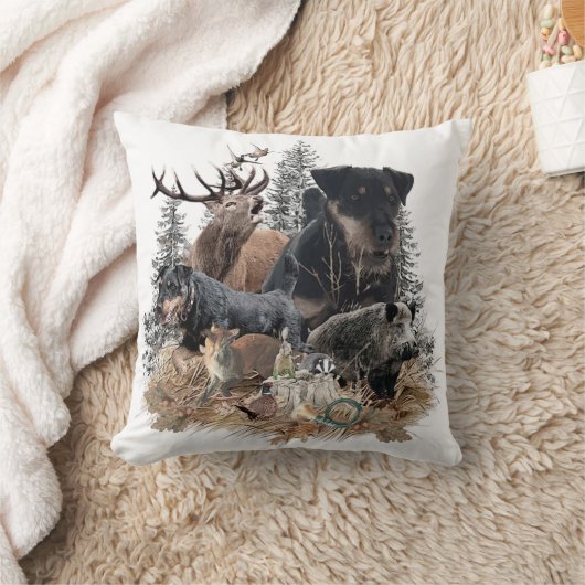 ドイツ狩りテリア（ジャグテリア） クッション (ブランケット)