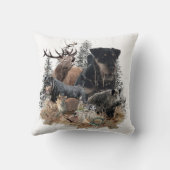 ドイツ狩りテリア（ジャグテリア） クッション (裏面)