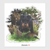 ドイツ狩りテリア（ジャグテリア） シール (シート)