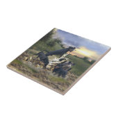 ドイツ狩りテリア（ジャグテリア） タイル (側面)