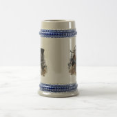 ドイツ狩りテリア（ジャグテリア） ビールジョッキ (中央)