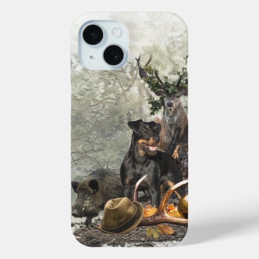 ドイツ狩りテリア,ジャグテリア Case-Mate iPhoneケース (裏面)