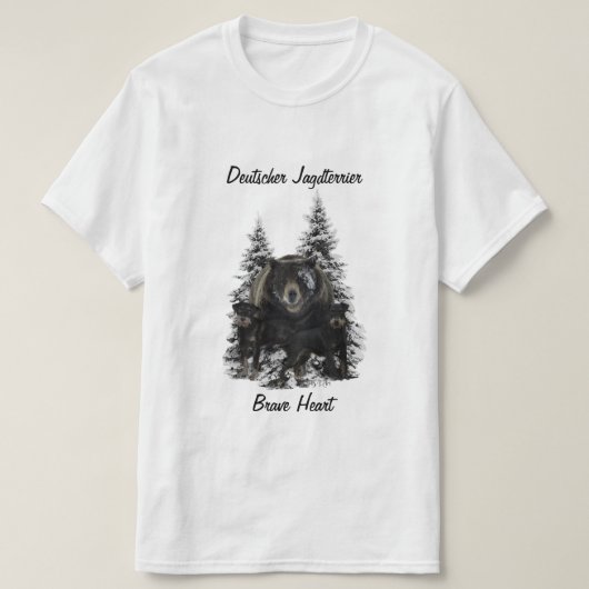ドイツ狩りテリア（ジャグテリア） Tシャツ (デザイン正面)