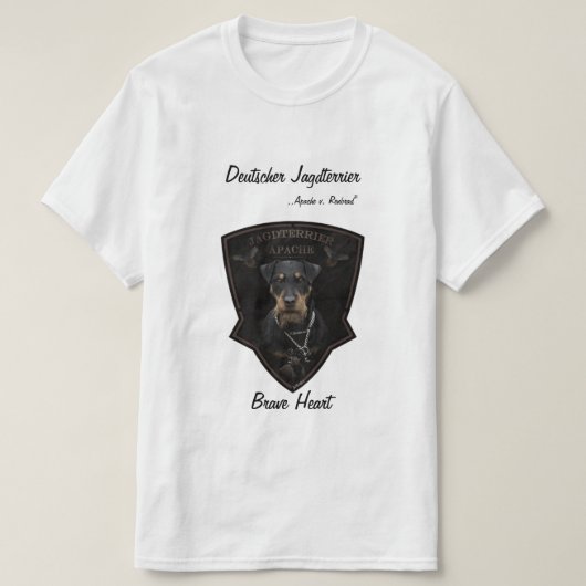 ドイツ狩りテリア（ジャグテリア） Tシャツ (デザイン正面)