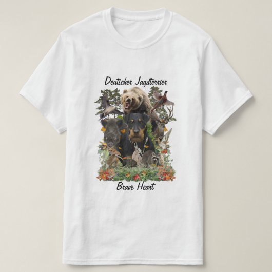 ドイツ狩りテリア（ジャグテリア） Tシャツ (デザイン正面)